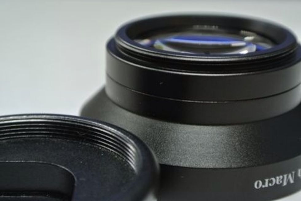 Make sure your camera case comes with a 37mm lens mount to attach the lens.