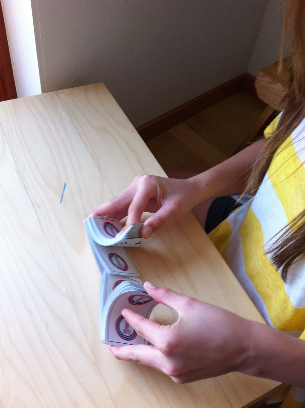 Make sure your cards are well mixed.