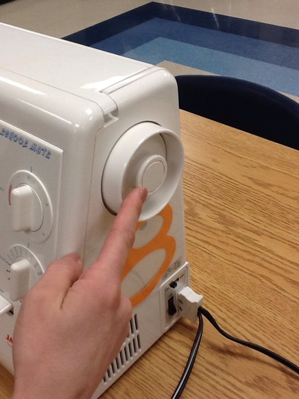 Make sure your clutch knob is pushed in