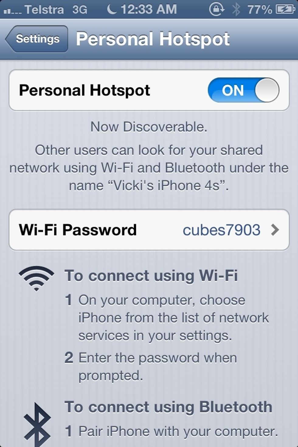 Make sure your device is turned on, if it doesn't pick up your iPhone restart device and switch hotspot off and on again. And refresh. When it comes up enter in password.