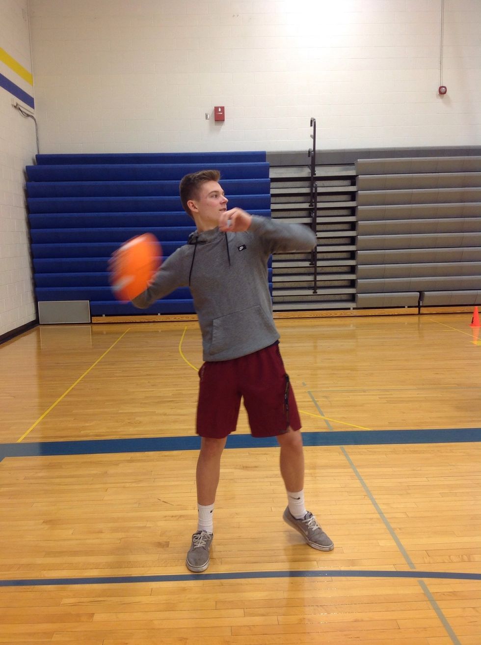 Make sure your feet are planted and shifting as you move looking for your target