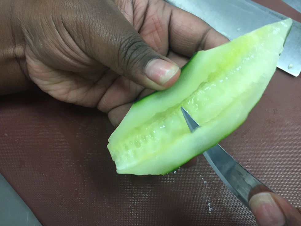 Make the edges of the inside smooth.
