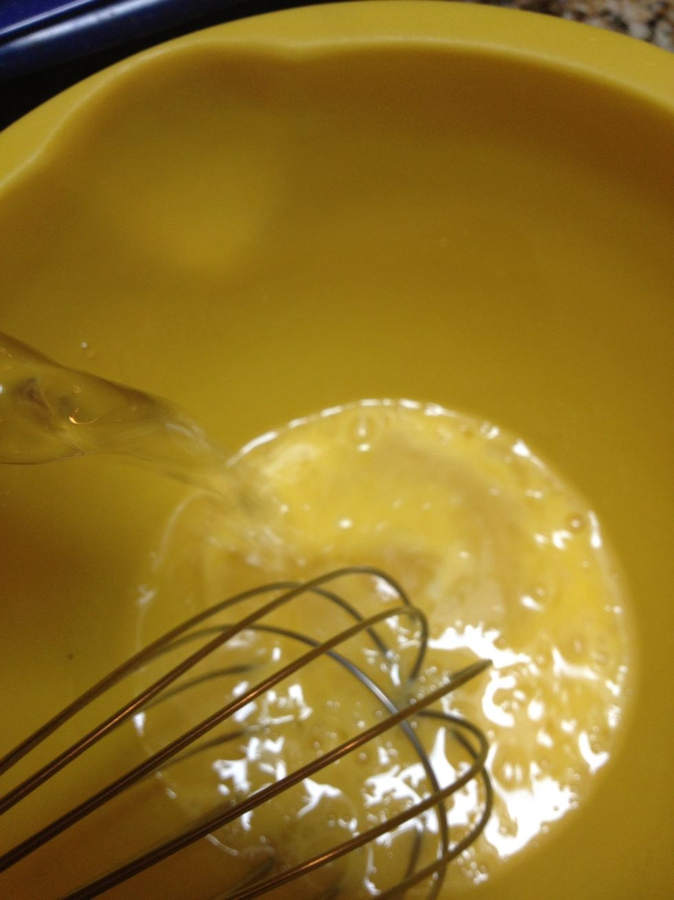 Make the egg wash