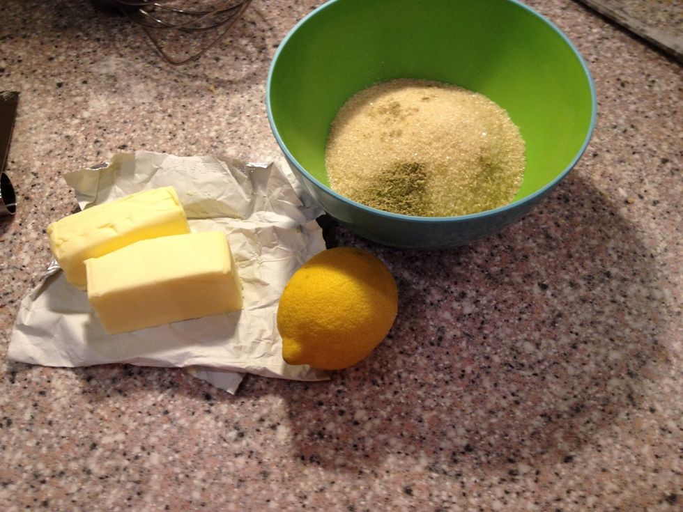Make the filling while the dough is taking a chilling. \ud83d\ude1d Stir sugar, butter, flour, cardamom and finely grated zest of a lemon together to a smooth cream in your machine.