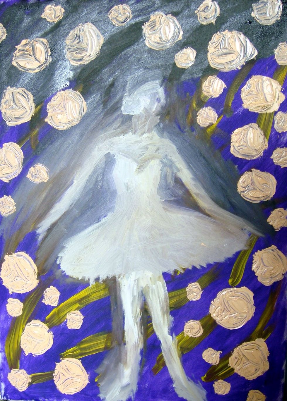 Make the first step,drawing anything you like.