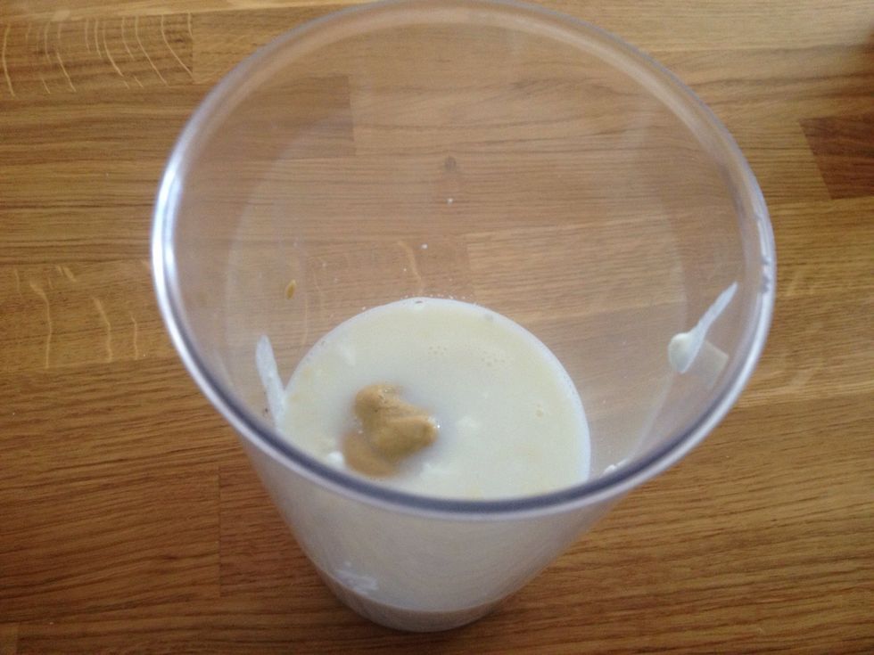 Make the healthy version of a cheese sauce by mixing one carton of cottage cheese with 1/2 a cup of skimmed milk, one egg white, 1 tsp corn flour and a tsp of Dijon mustard. Blend to a smooth texture