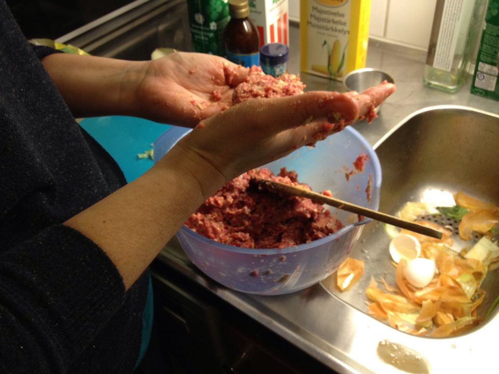 Make the patties