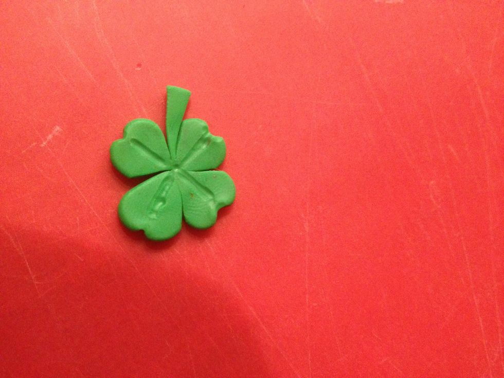 Make them look heart shaped and roll out any bumps