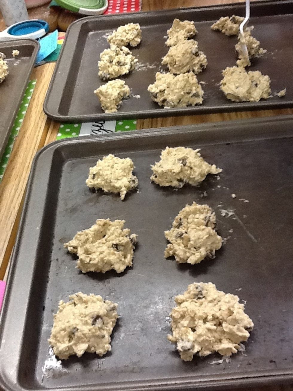 Make them round for better shaped cookies.