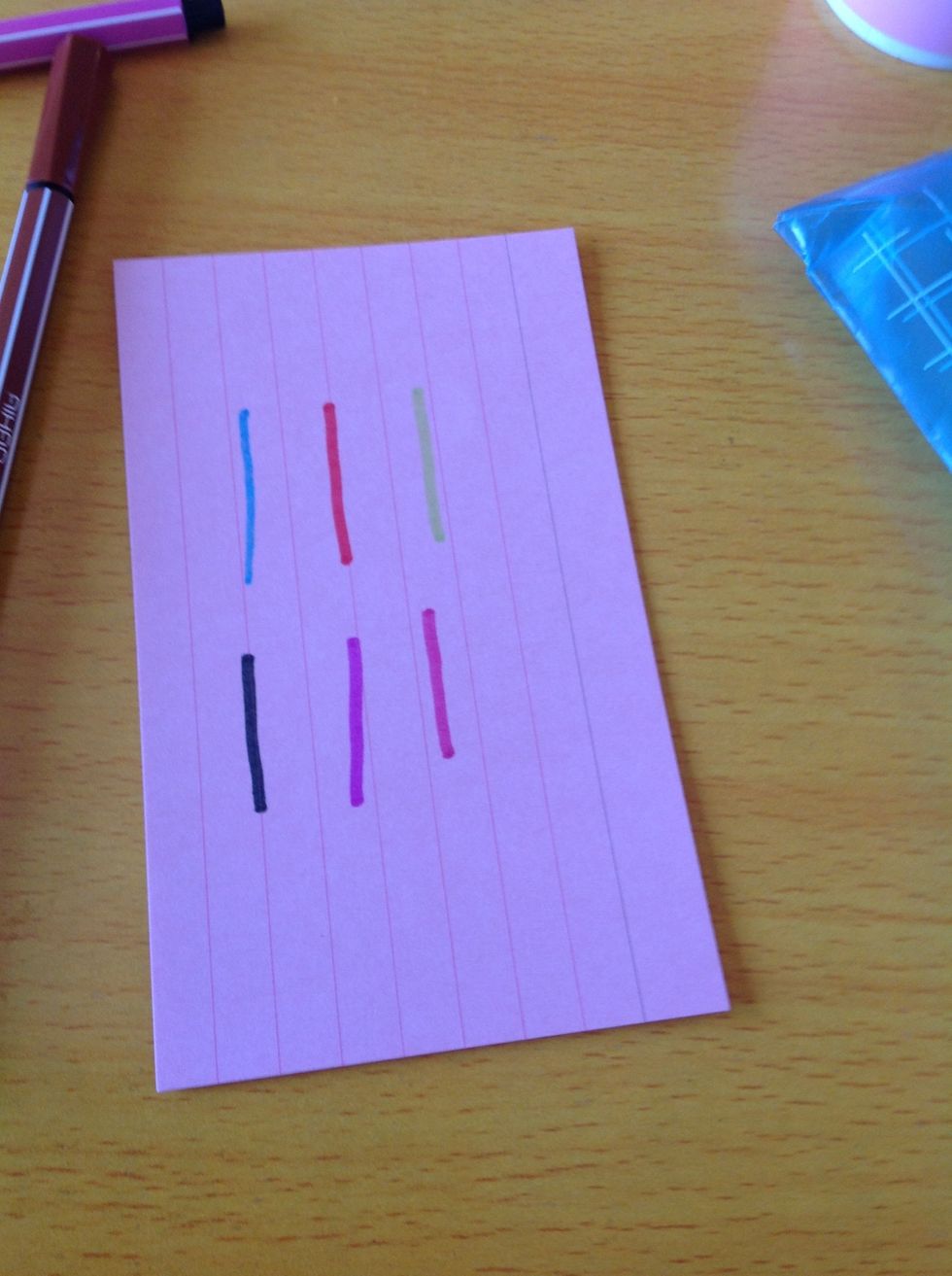 Make three again under them