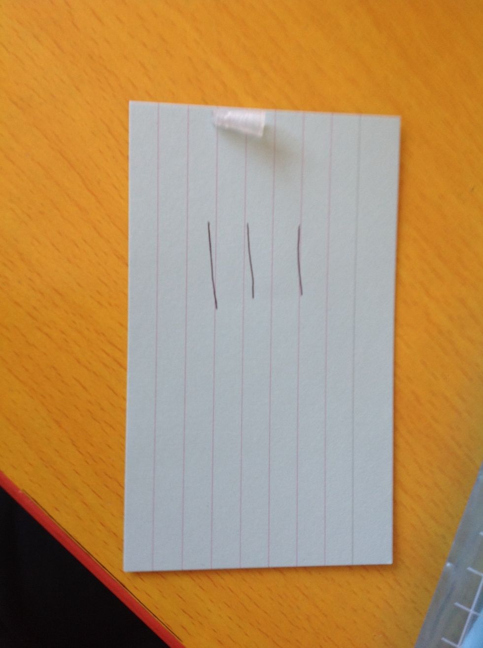 Make three lines\ud83d\ude00