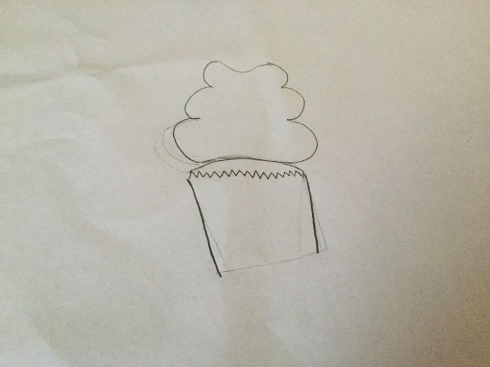 Make two lines from it