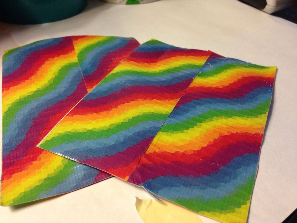 Make two sheets longer and wider that ur phone