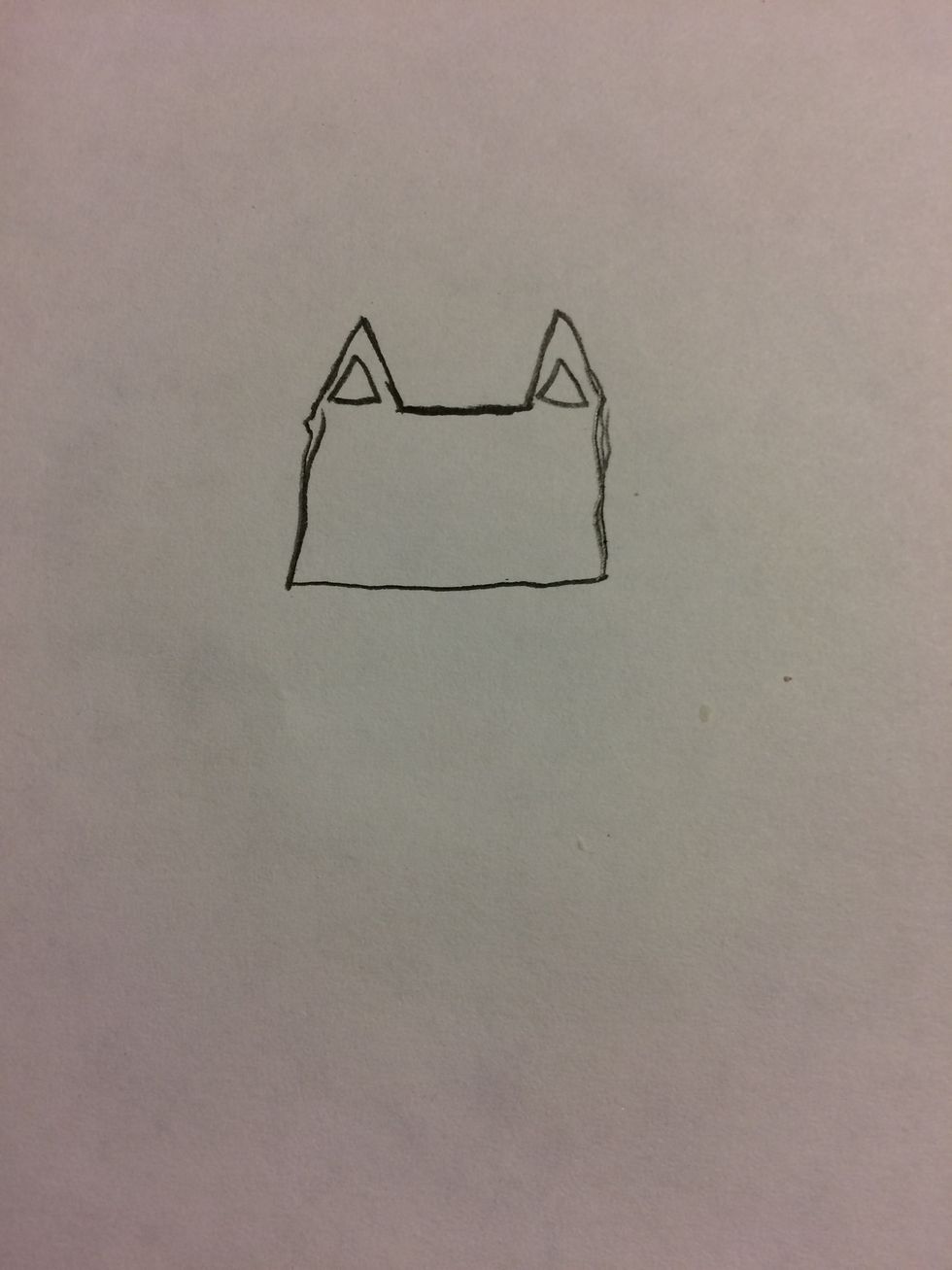 Make two smaller triangles