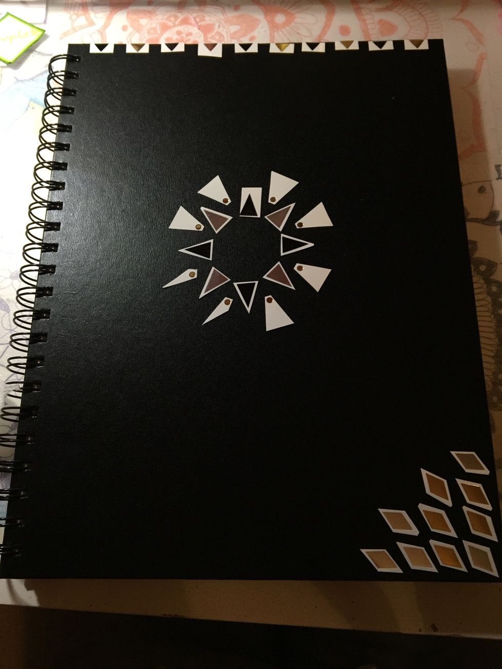 How to customize your own notebook with temporary tattoos b c guides
