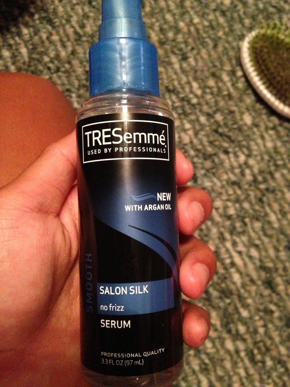 Make your hair silky and non frizzy with tresemme