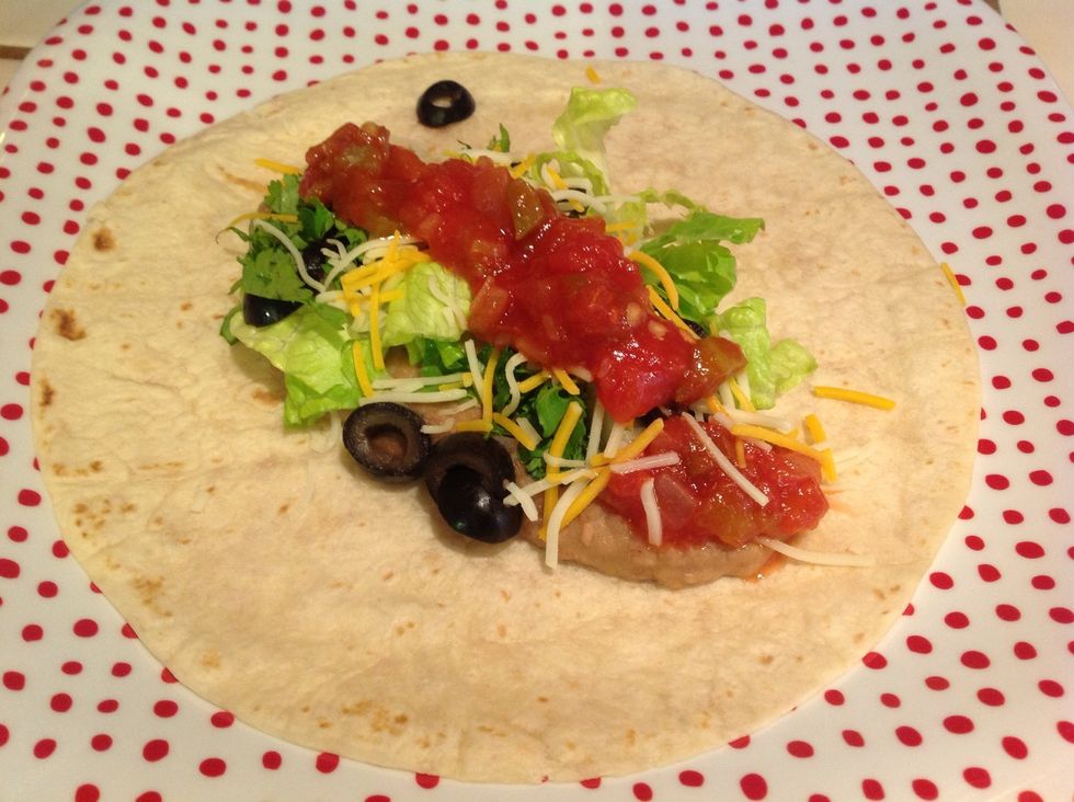 Makes a delicious burrito, or taco filler.
