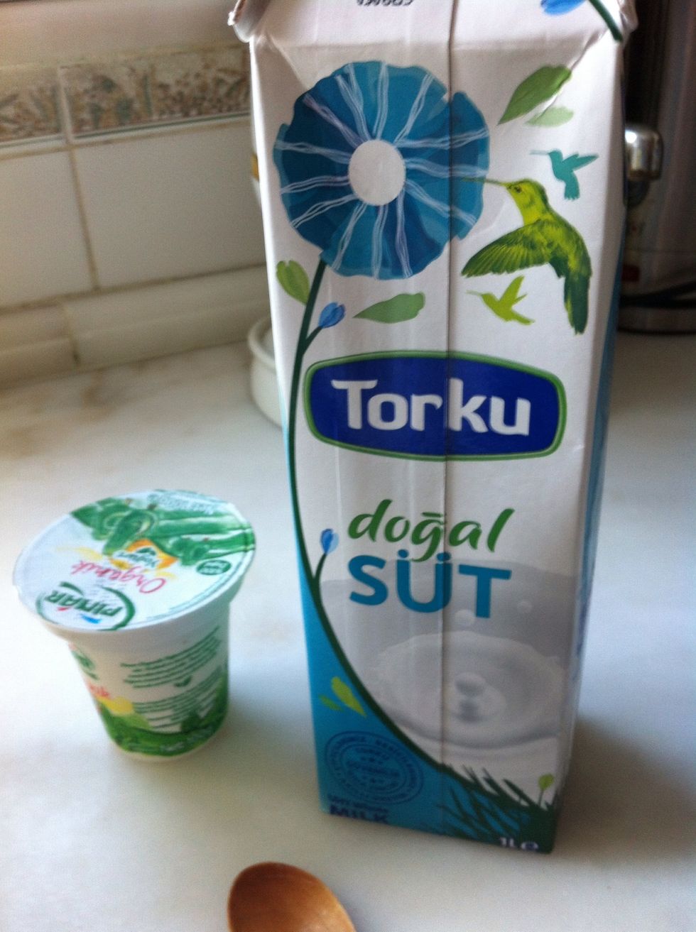 Making Yoghurt is just so easy. Just prepare your Yoghurt and milk