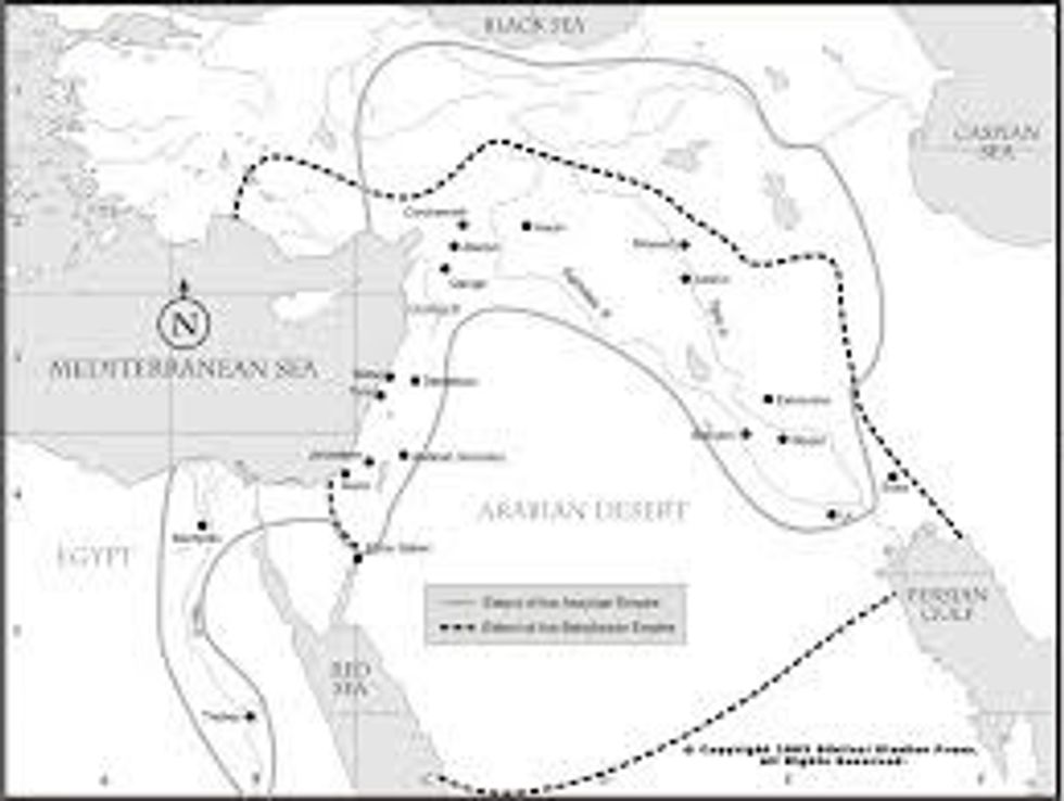 Map of the Old Testament