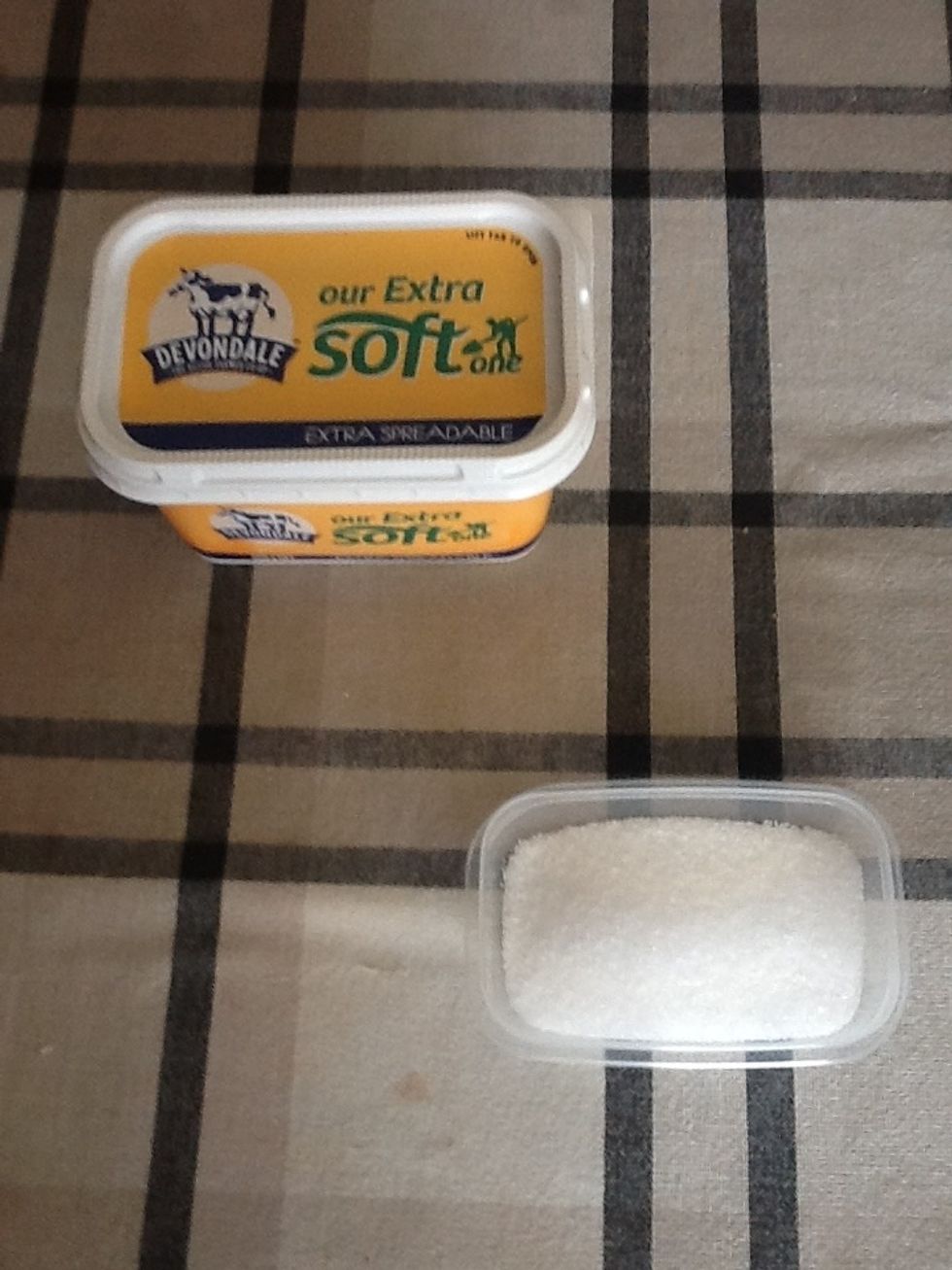 Margarine and salt