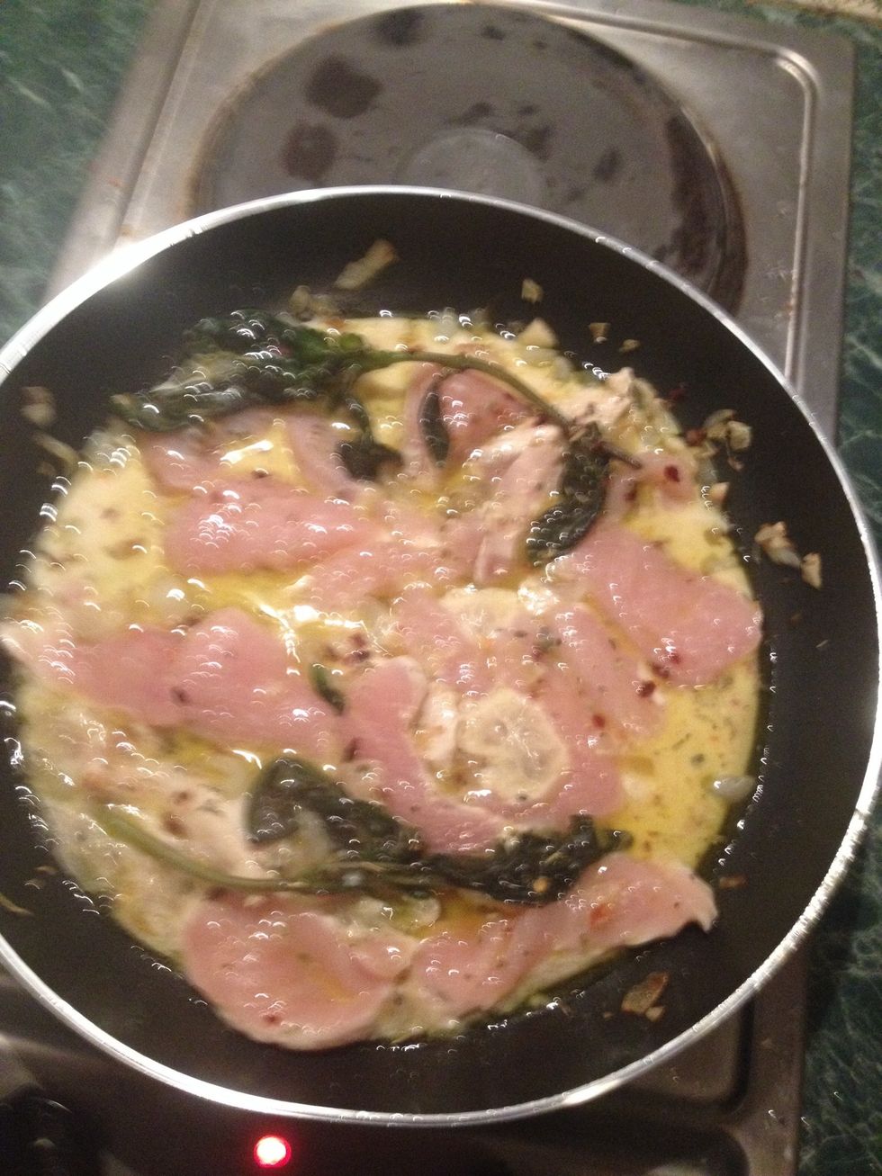 ...marinated souce...