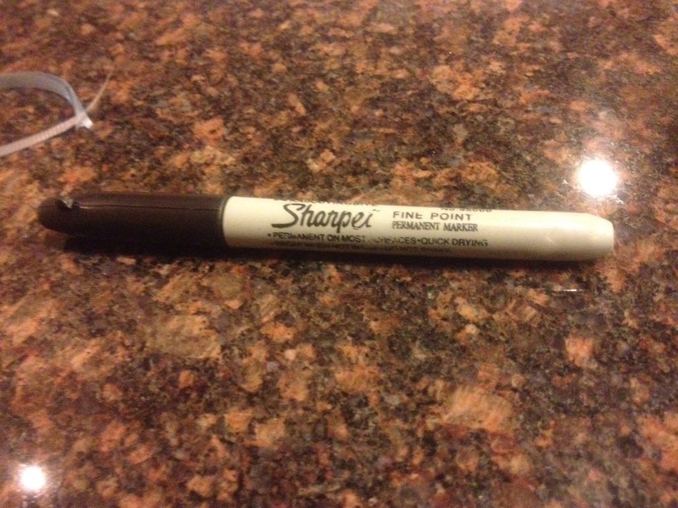 Marker- to draw on the "Ghosts"