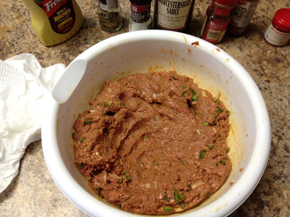 Mash em all up. By hand is the easiest way.