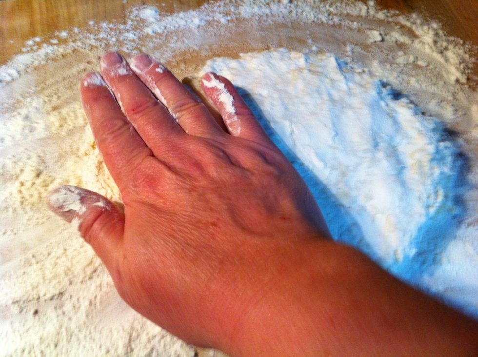 Mash it to the left side...