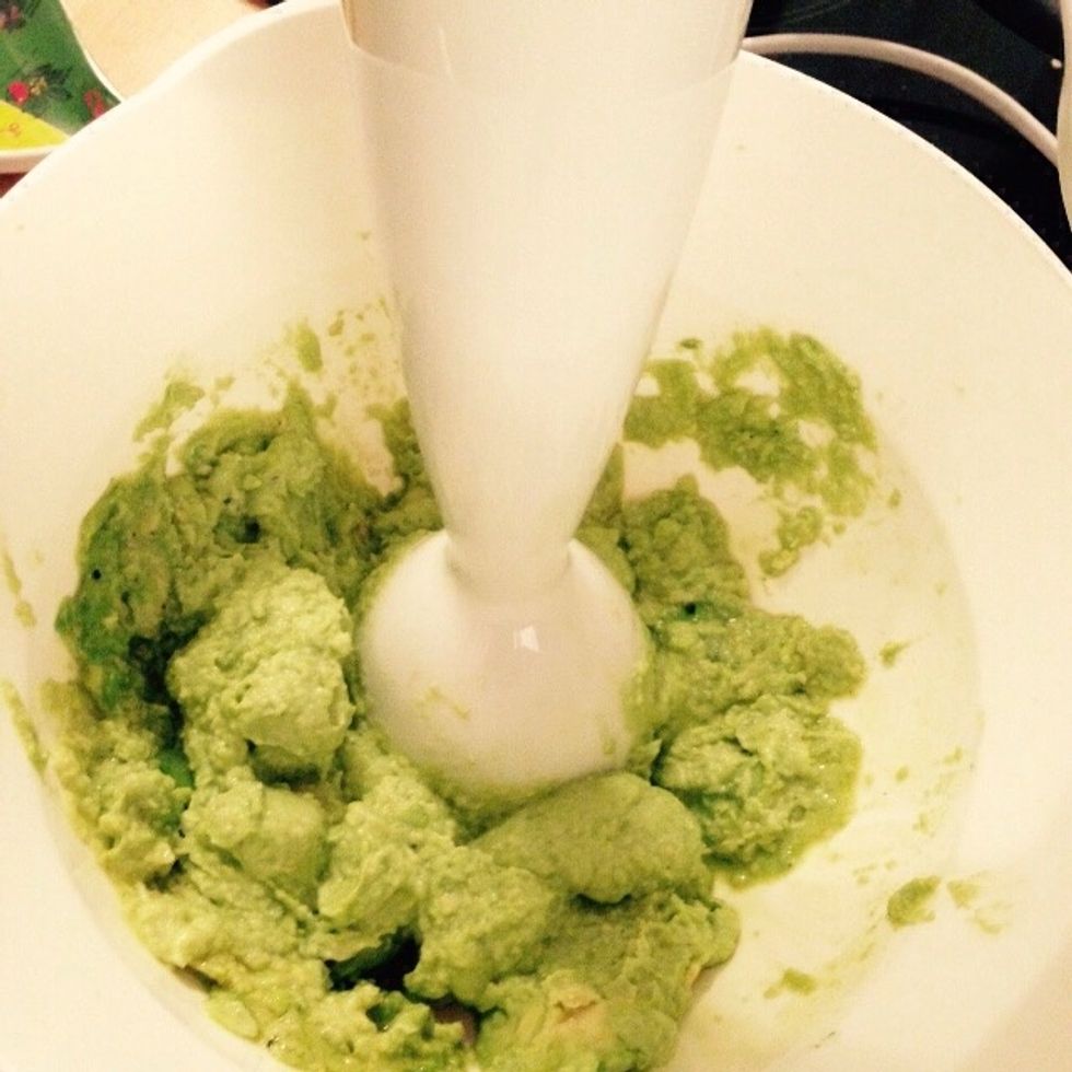 Mash or blend them according to the texture you want to achieve