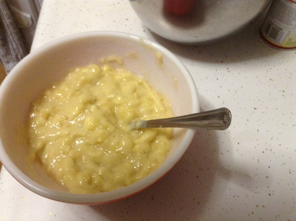 Mash real good
