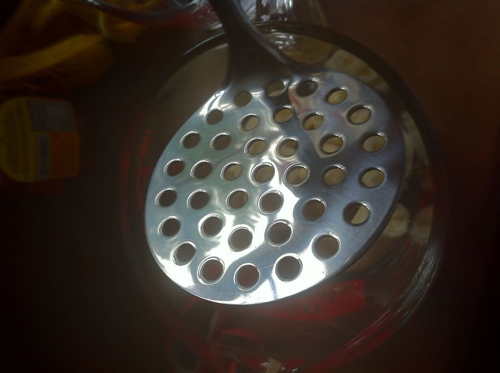 Mash them. You can use a blender/mixer, but that's leaves a lot to clean up.
