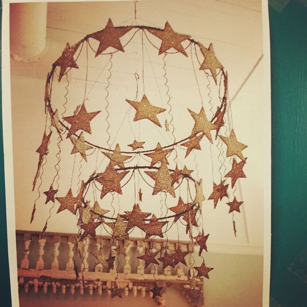 Massa stj\u00e4rnor tillsammans blir en maffig takkrona!