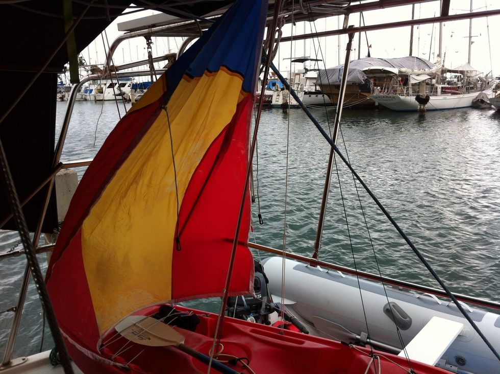 Mast rake