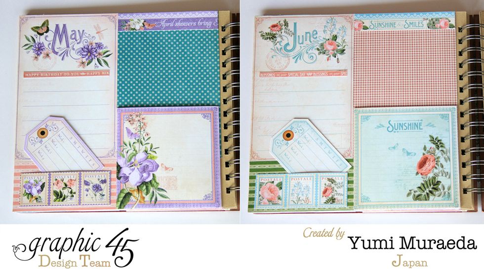 May and June Layout