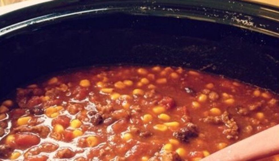 Maybe it's a thicker tomato saucy soup.