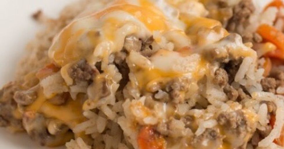 Maybe you added rice and lots of cheese.