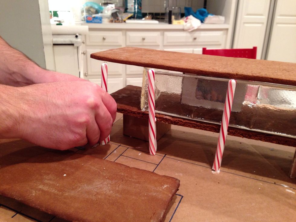 Maybe you won't notice the gap if Throckmorton puts a candy cane right there? That art is cool, am I right?