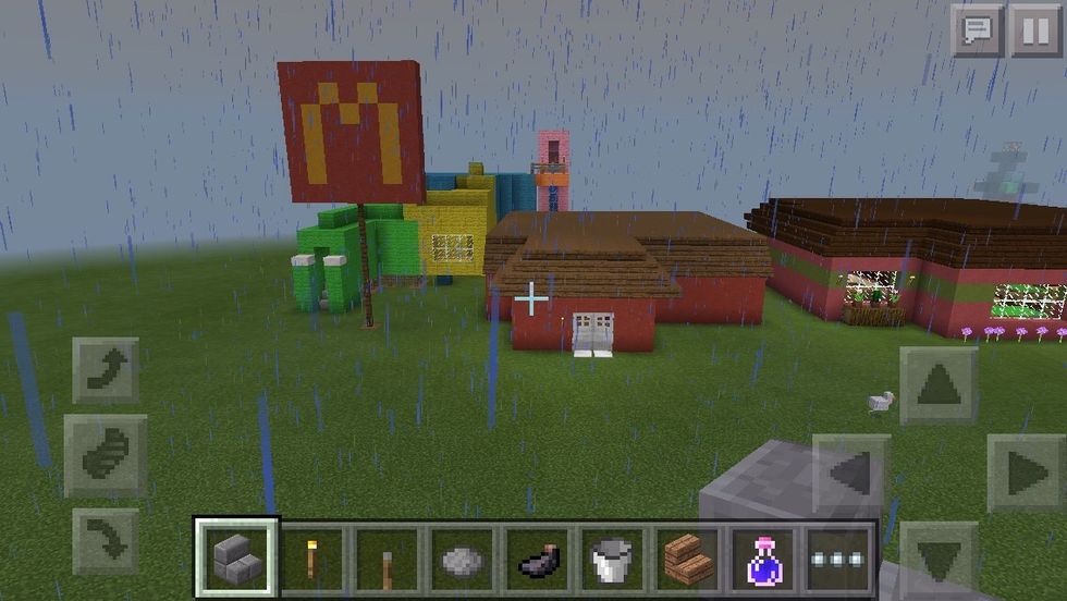 McDonalds(even has playground)