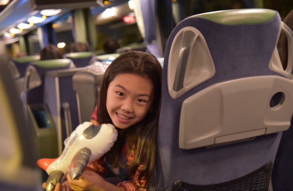 Me in the bus
