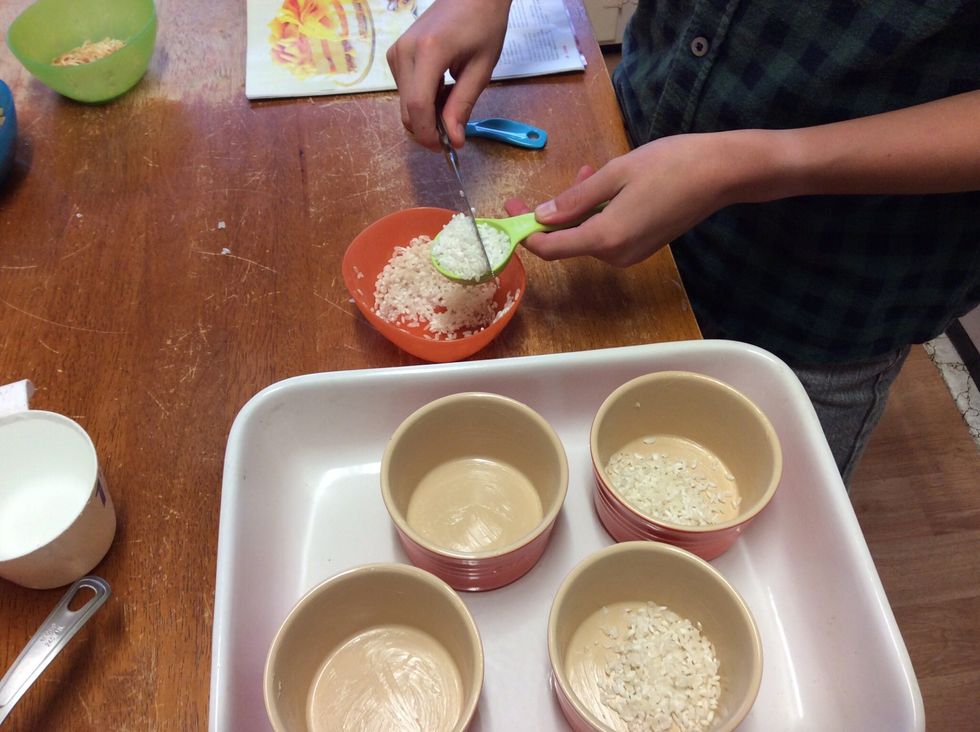 Me leveling the rice