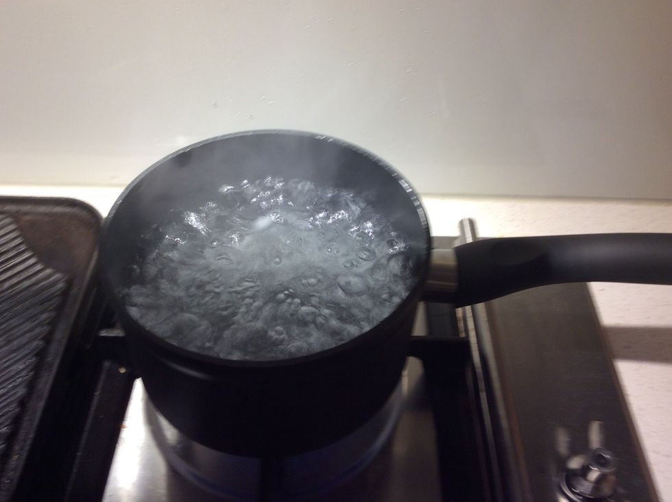 Meanwhile make sure your rice isn't overflowing with bubbles, if it looks like the image...