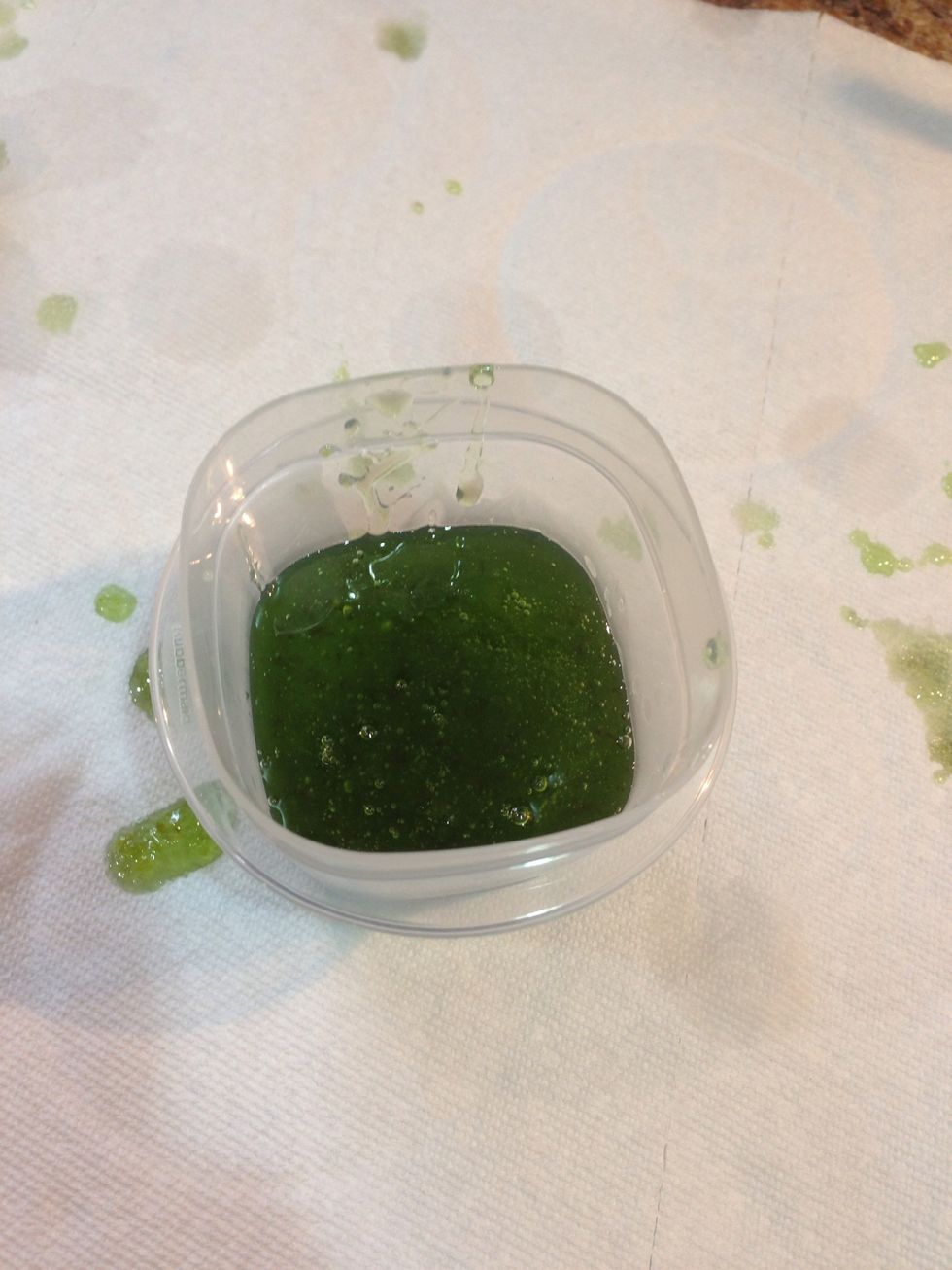 Meanwhile... Salvage what you can from the pot, it's likely this is all you get if you offer to share. It goes fast!