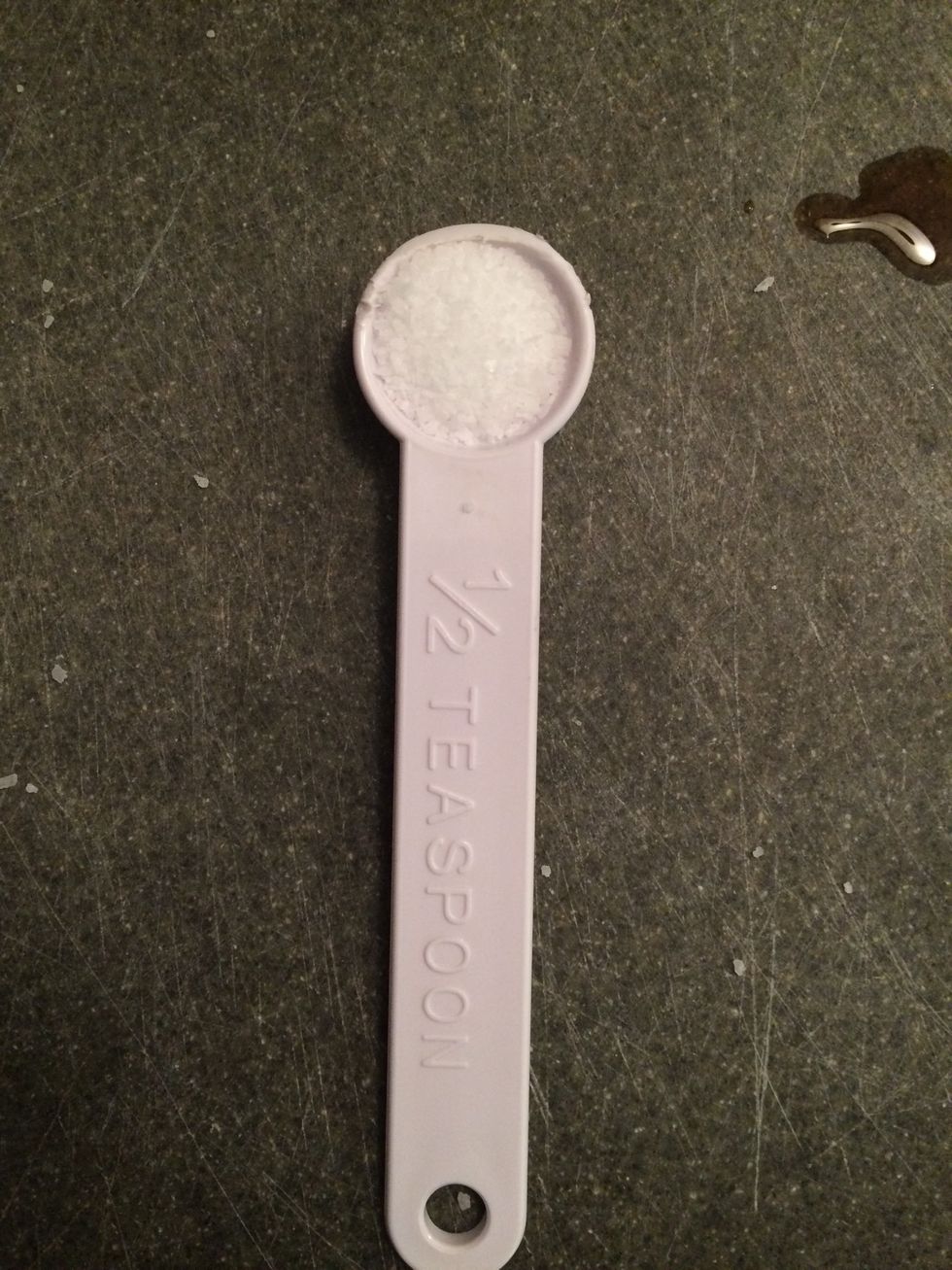 Measure 1/4 Teaspoon of Salt