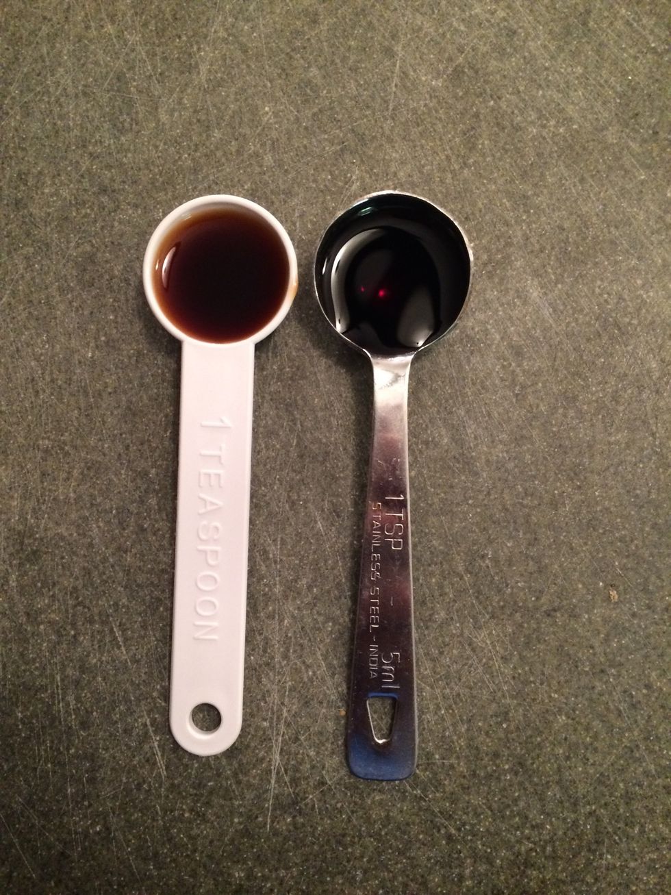 Measure 2 Teaspoons of Vanilla