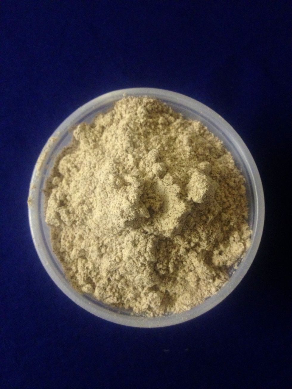 Measure a cup of Raagi Flour or 100gms per serving