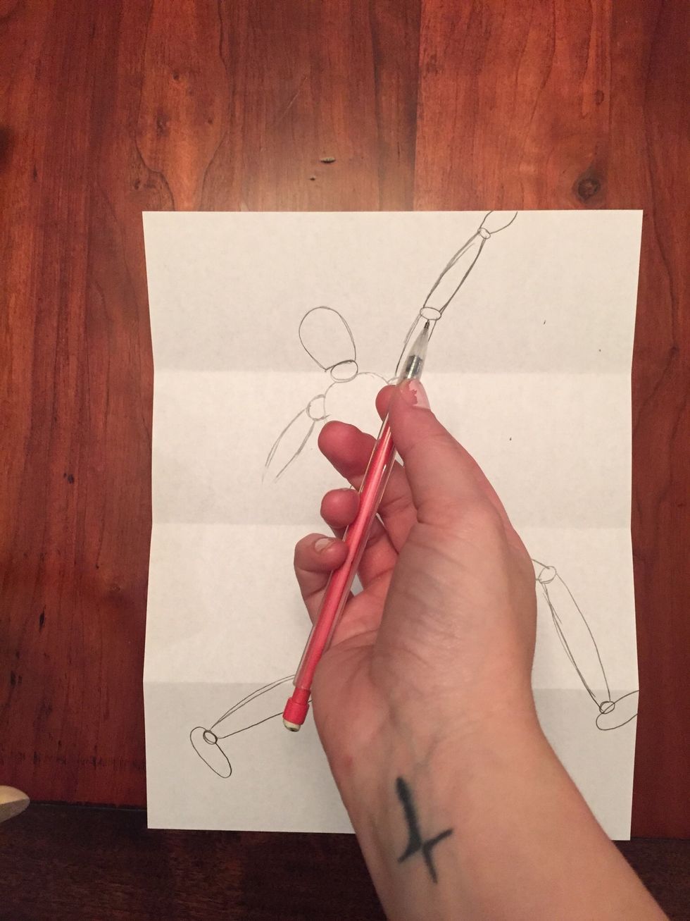 Measure Bob's right upper arm.