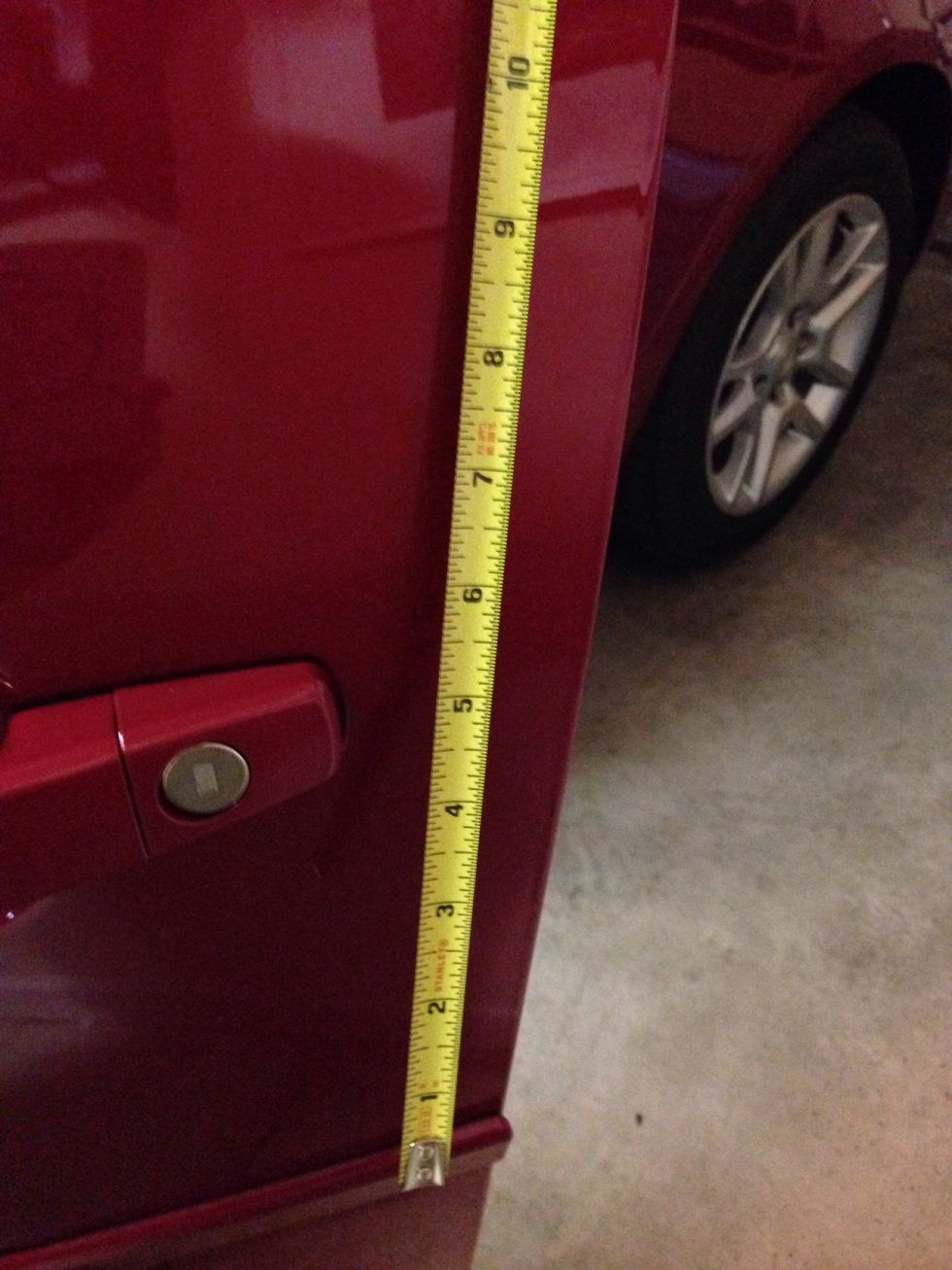 Measure exactly where you want it.