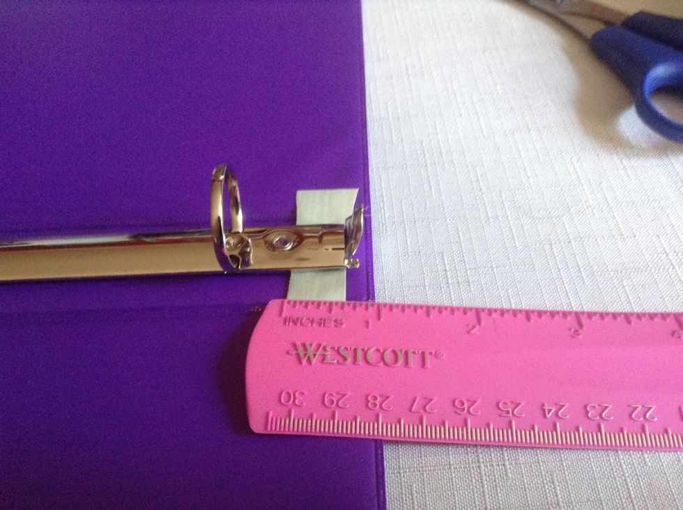 Measure how far to the top/bottom edge.