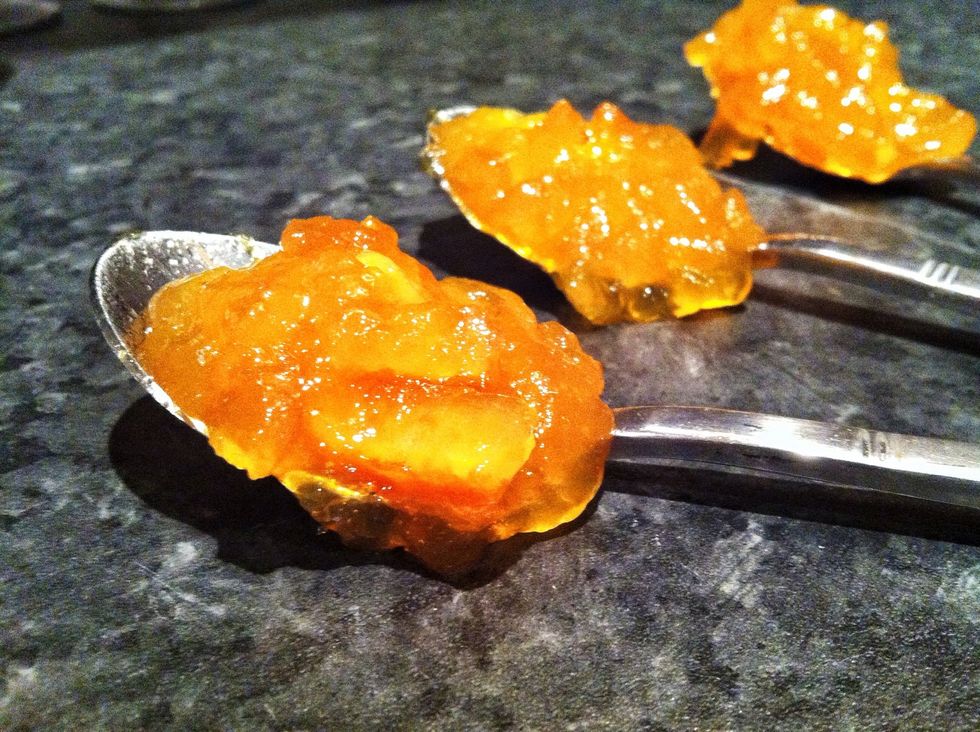 Measure out 3 Tablespoons of Marmalade..