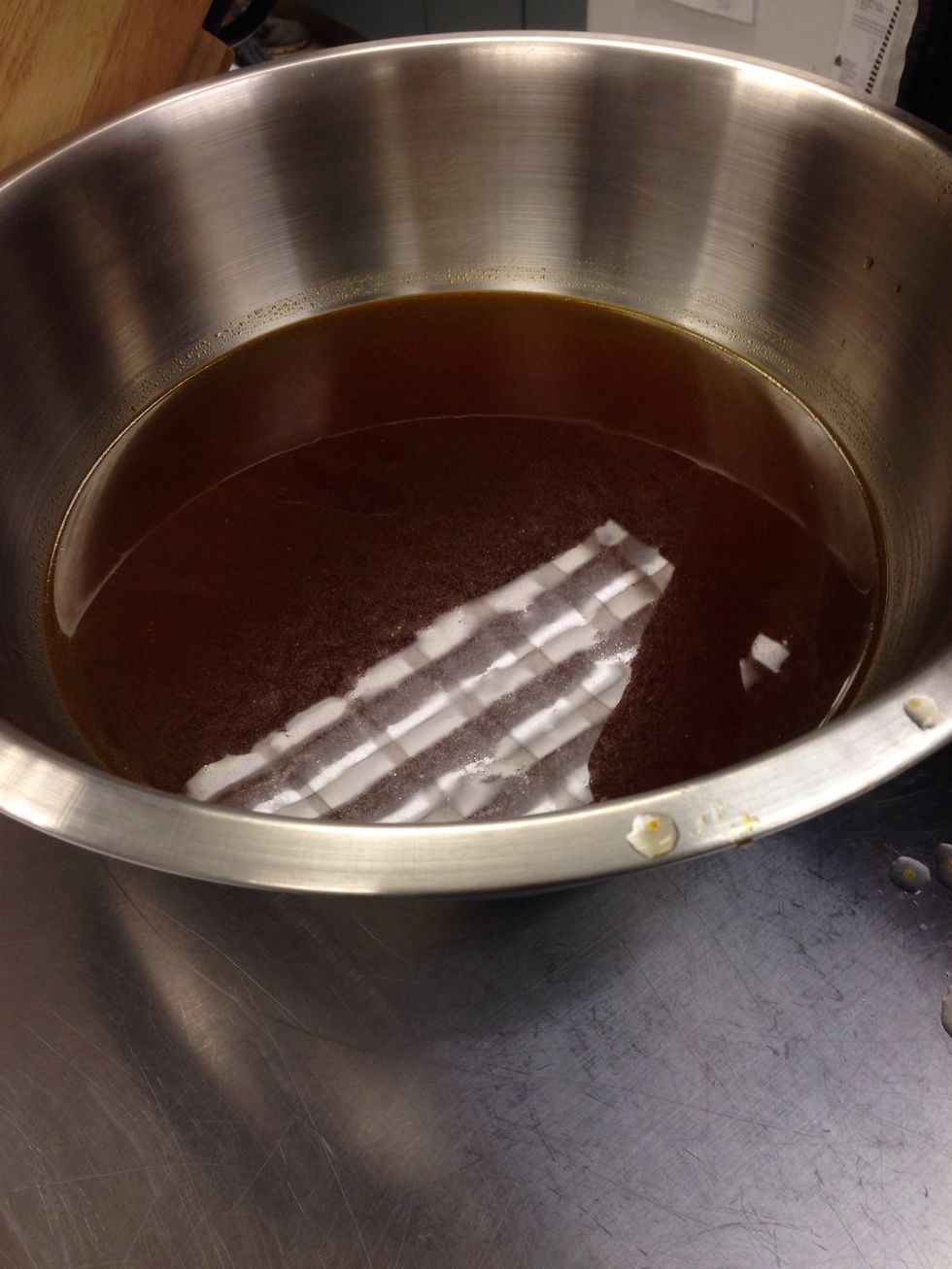 Measure out 4 cups of the stock